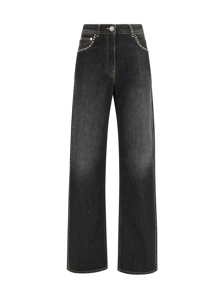 jeans straight black by Selfnex