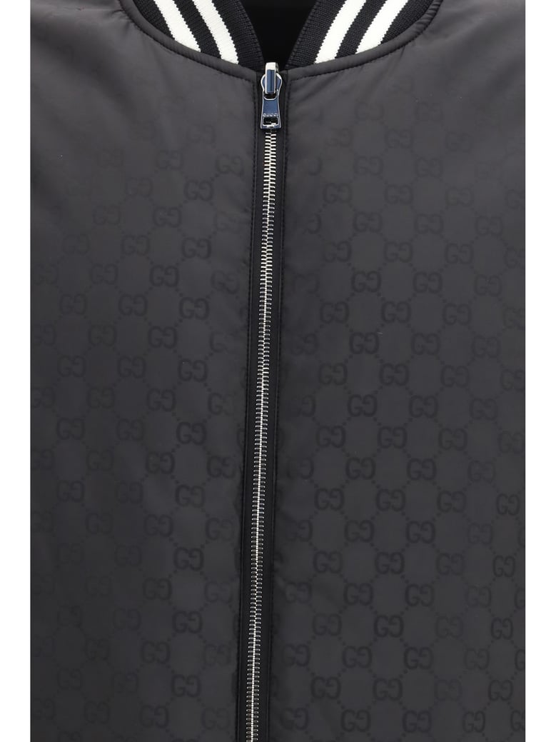 nylon jacket gg supreme black by Selfnex