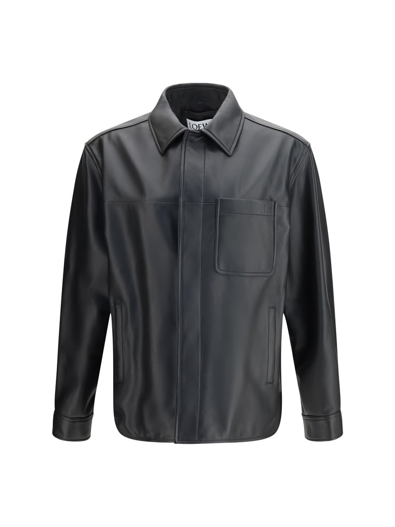 leather jacket black calfskin by Selfnex