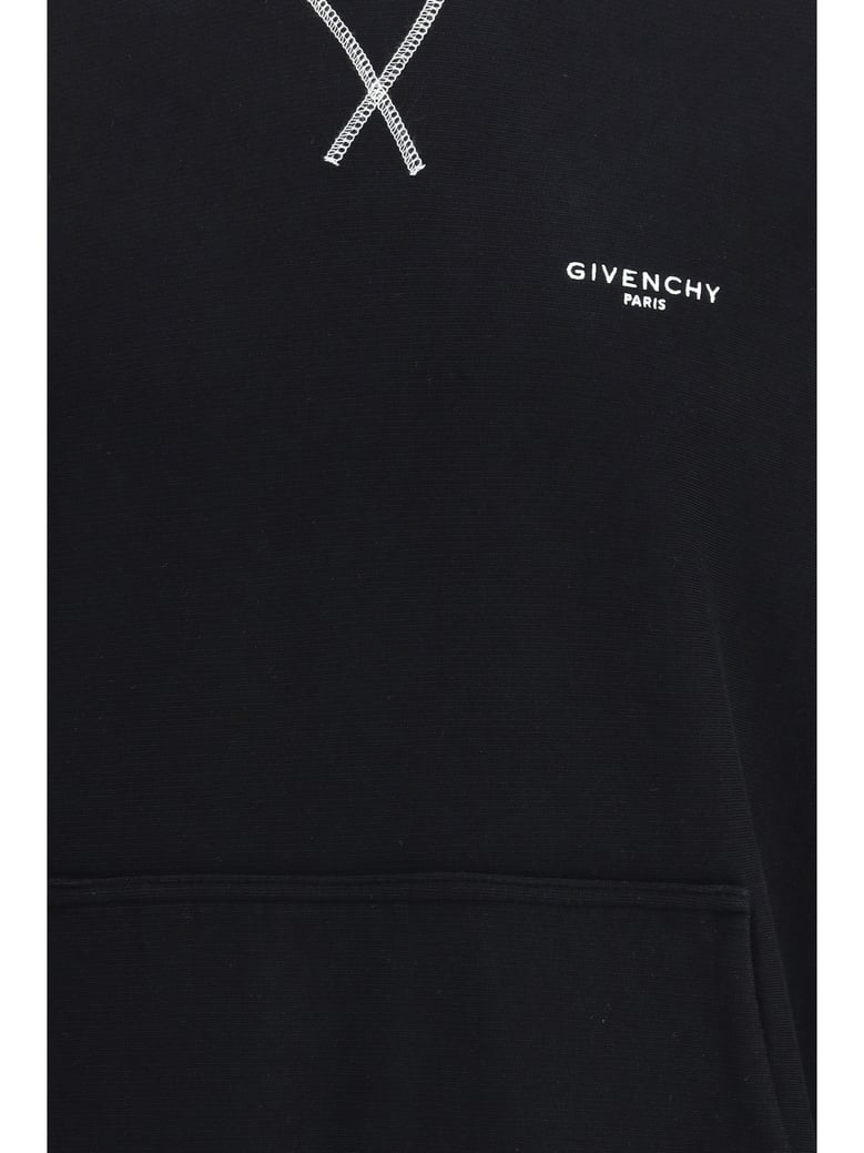 hoodie couture seam black by Selfnex