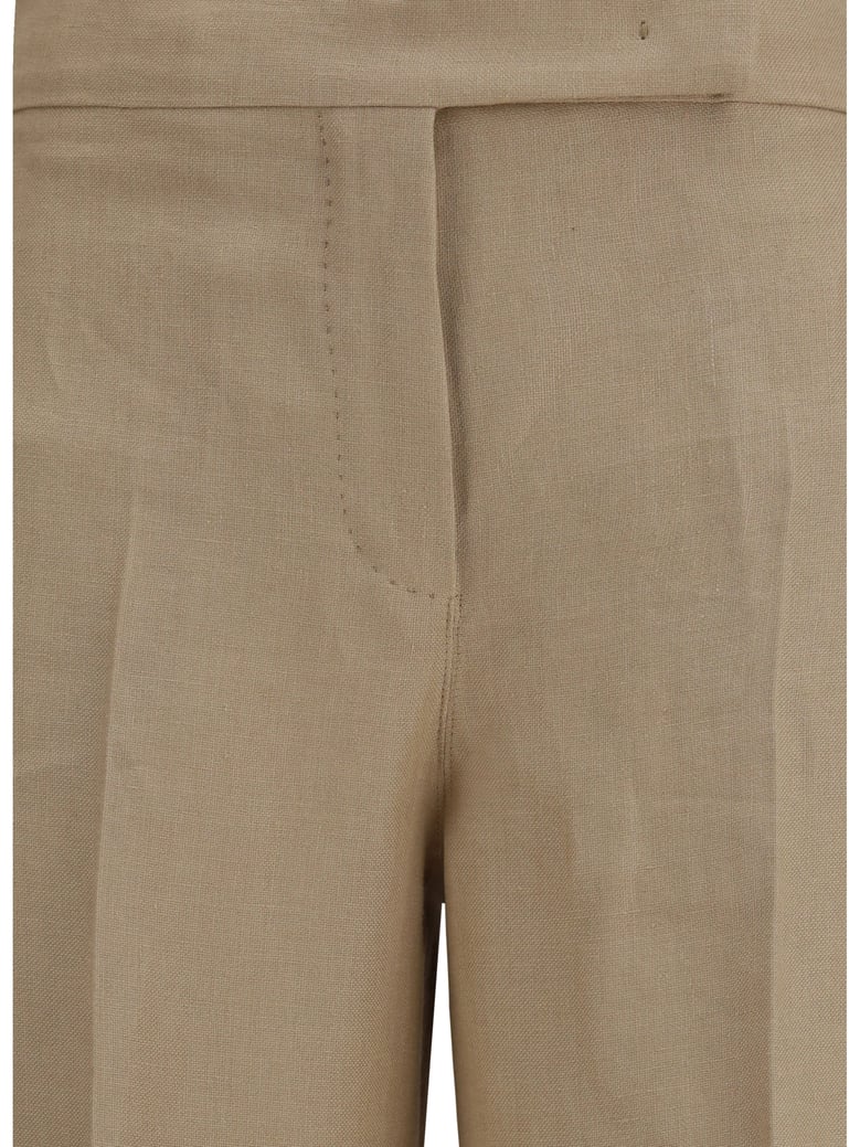 palazzo pants sand linen by Selfnex