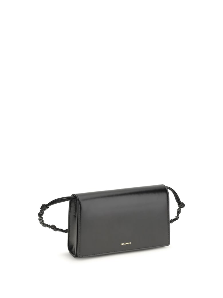 wallet tangle black calf leather by Selfnex