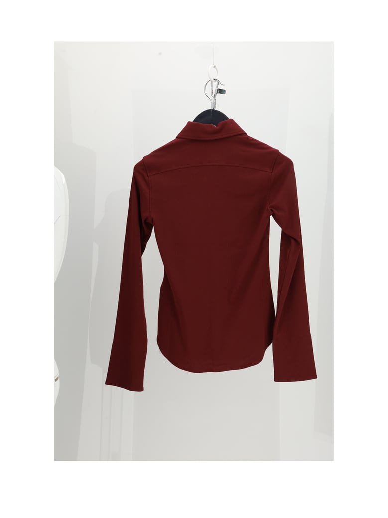 shirt bordeaux by Selfnex