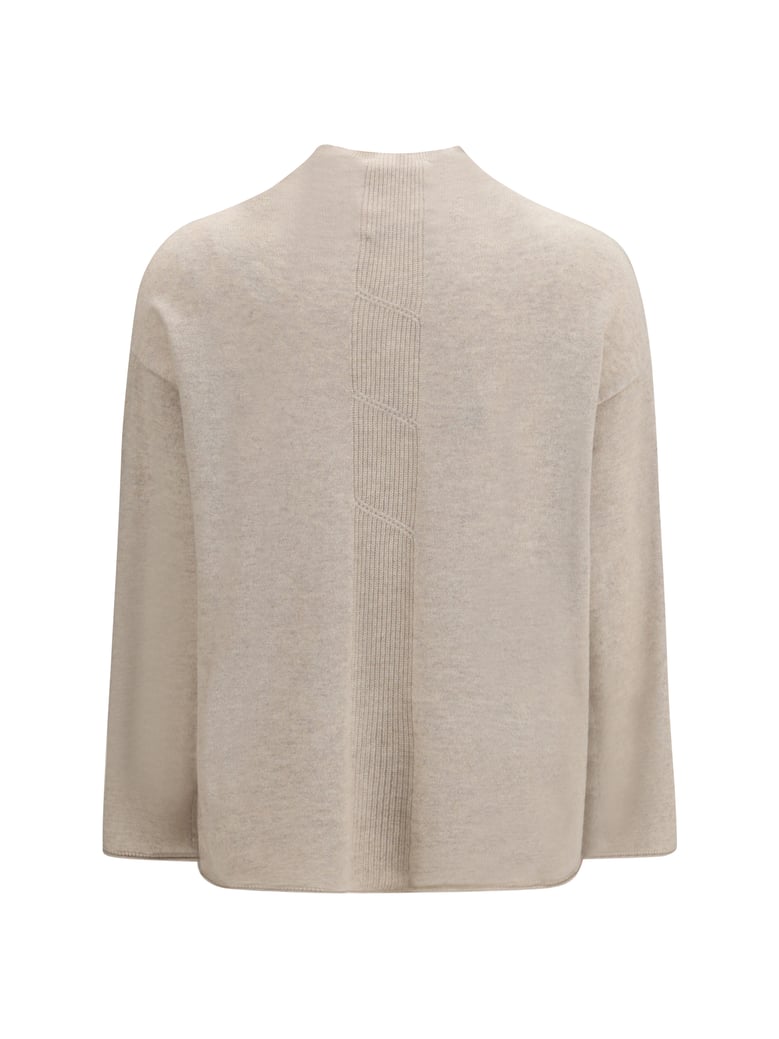 turtleneck cashmere sweater beige by Selfnex