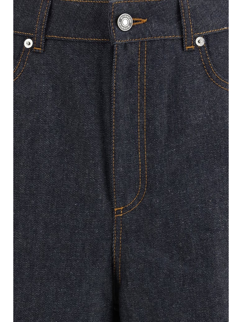 denim pants raw cocoon dark blue by Selfnex