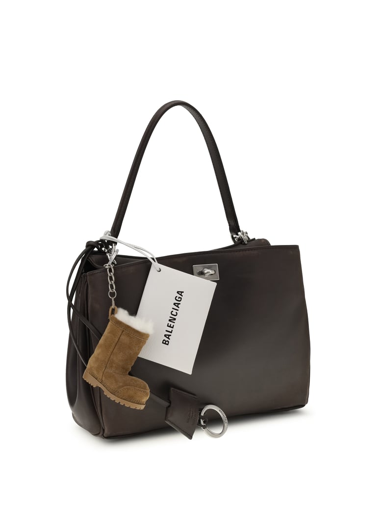 shoulder bag rodeo espresso leather by Selfnex