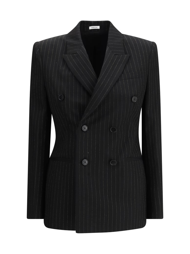 jacket double-breasted black/gold by Selfnex