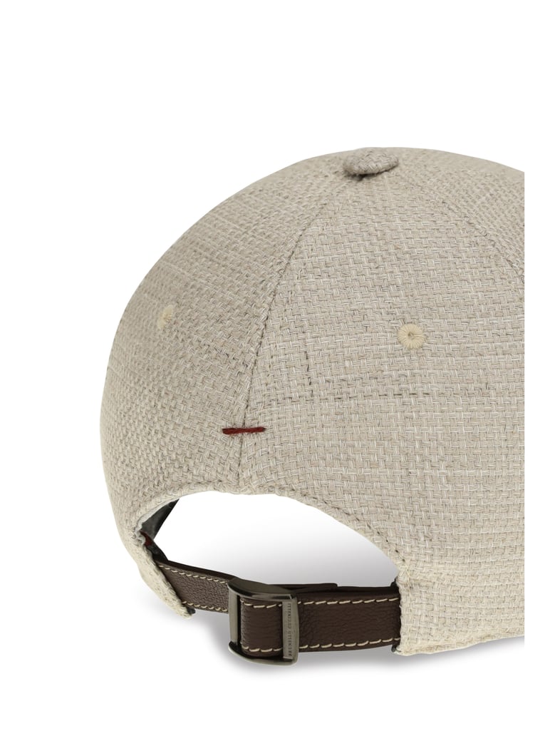visor cap beige/red by Selfnex