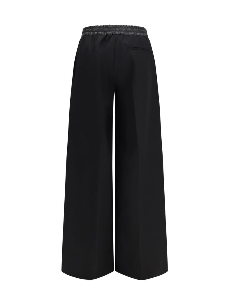 trousers virgin wool black by Selfnex