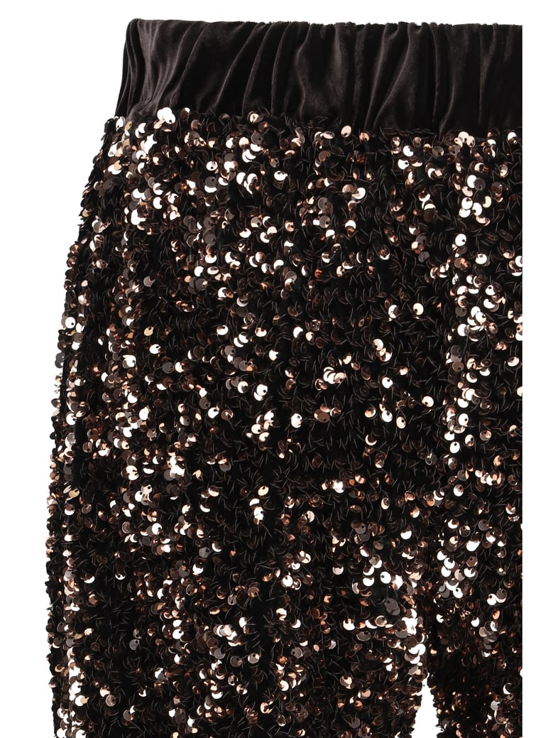 velvet pants bronze by Selfnex