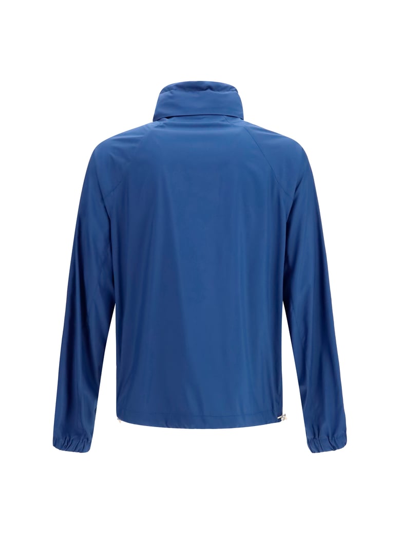 zip-up jacket royal by Selfnex