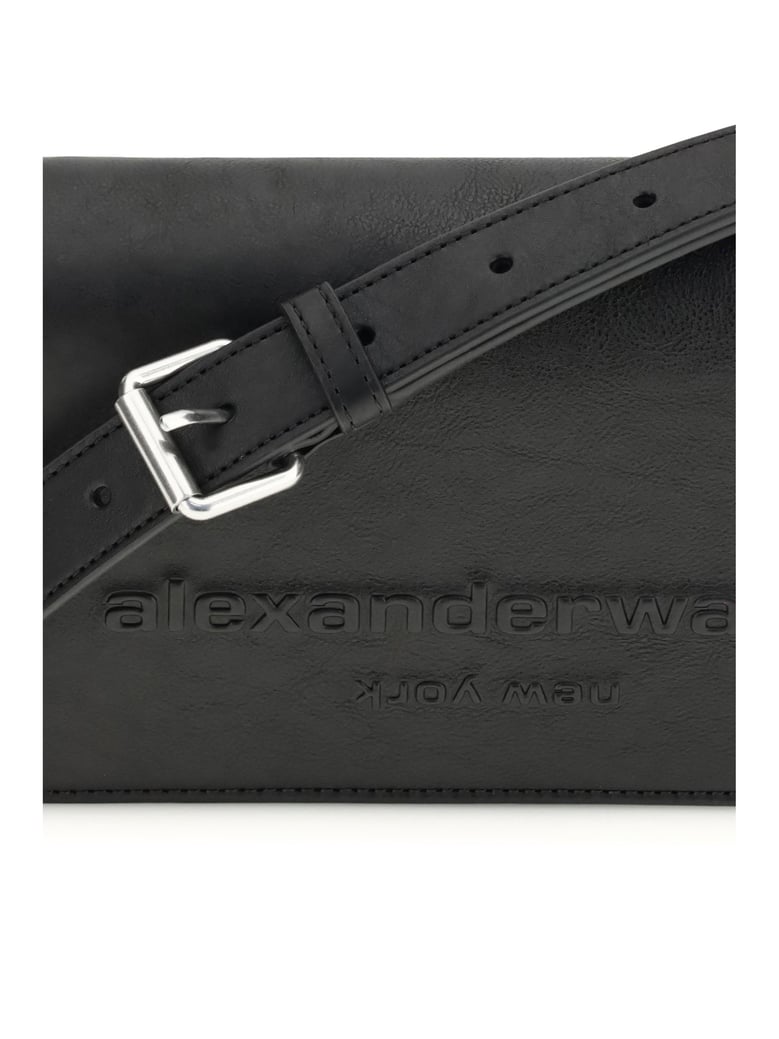 shoulder bag black calf leather by Selfnex
