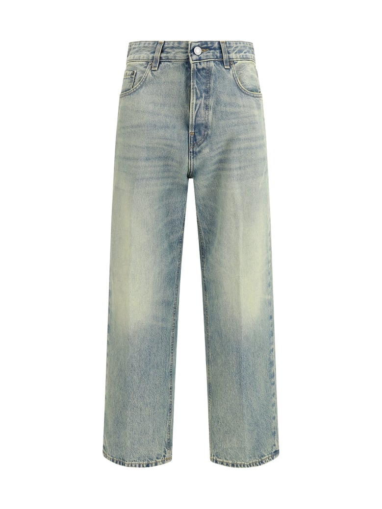 straight-leg jeans earth blue by Selfnex