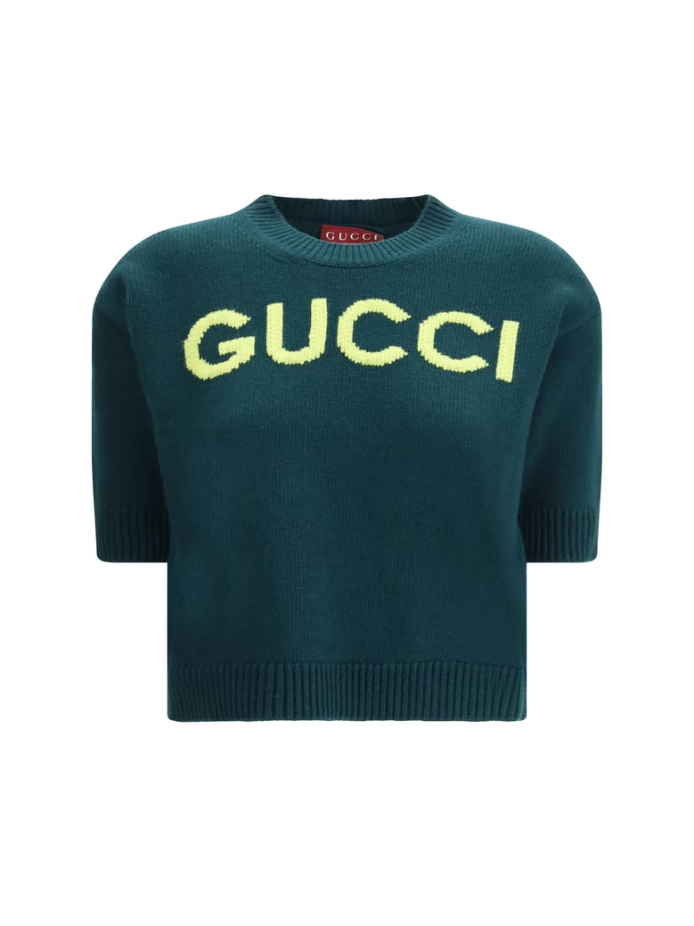 wool jumper pine/green by Selfnex