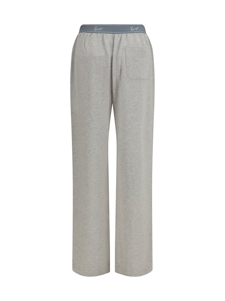 trousers signature stretch cotton light grey by Selfnex