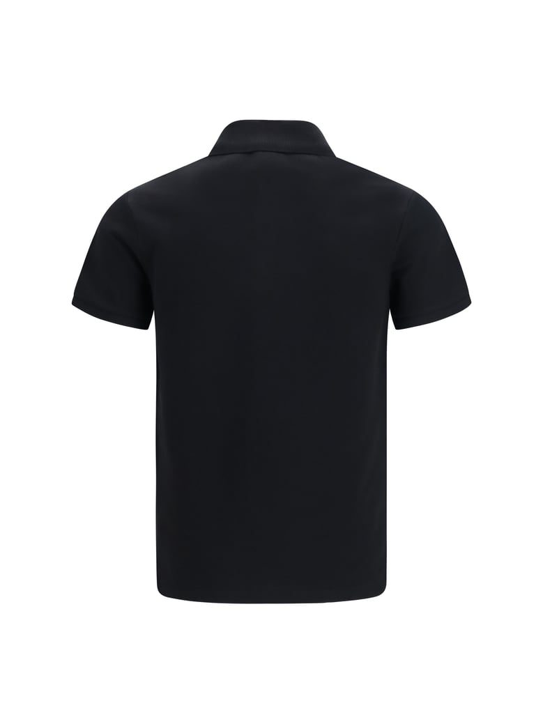 polo shirt pb embroidered black/white by Selfnex