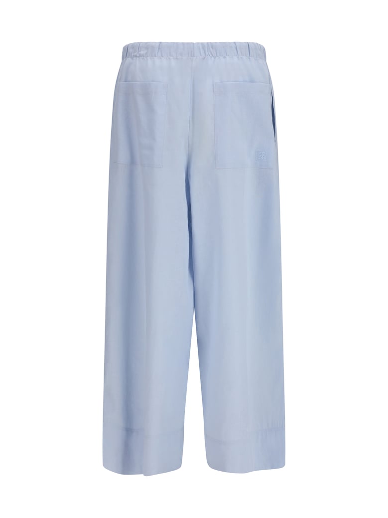 palazzo pants cotton-linen sky by Selfnex