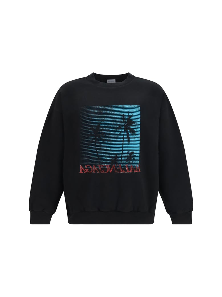 sweatshirt cotton black by Selfnex