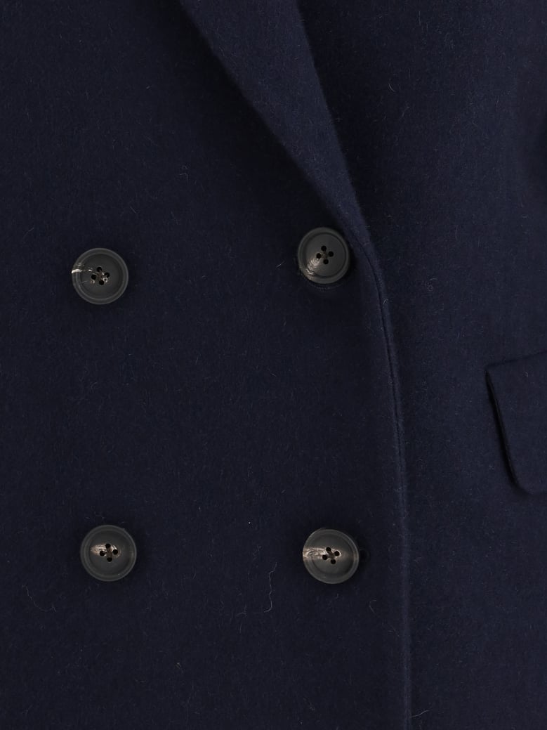 double-breasted blazer cashmere blue by Selfnex