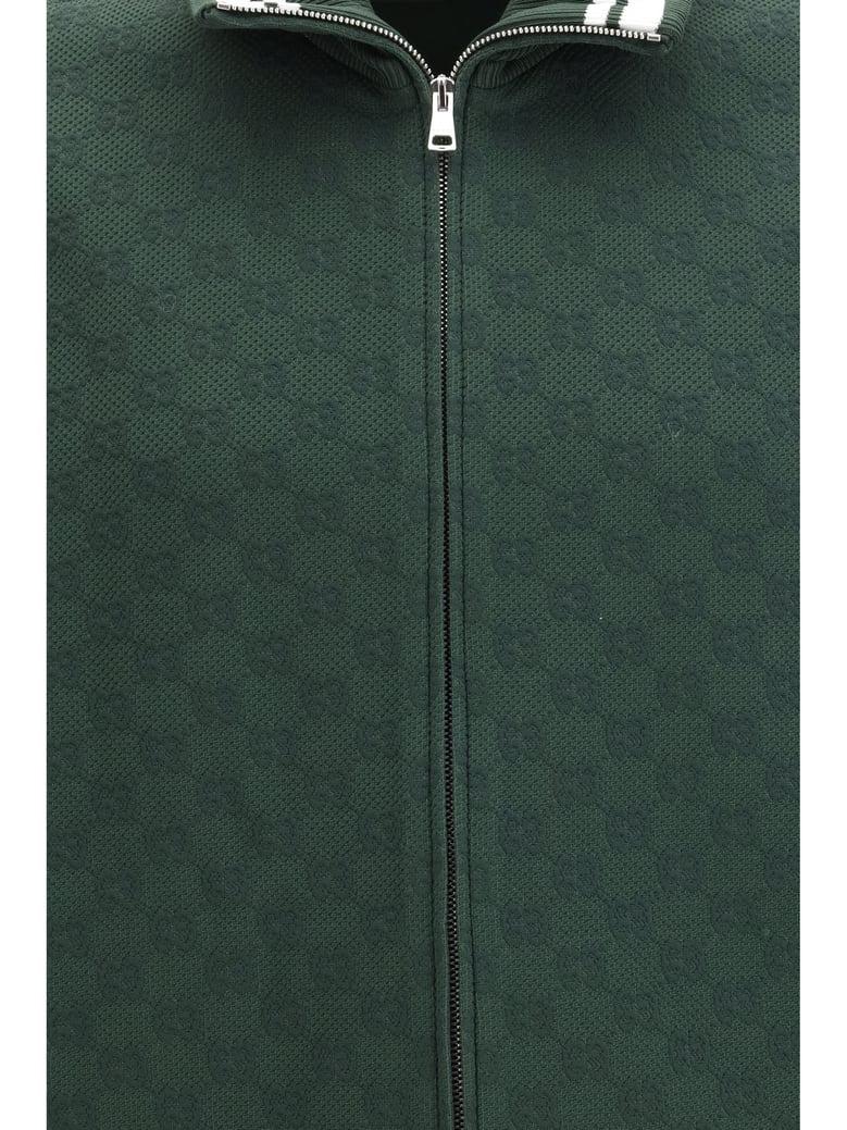 jacket technical jersey zip deep emerald by Selfnex