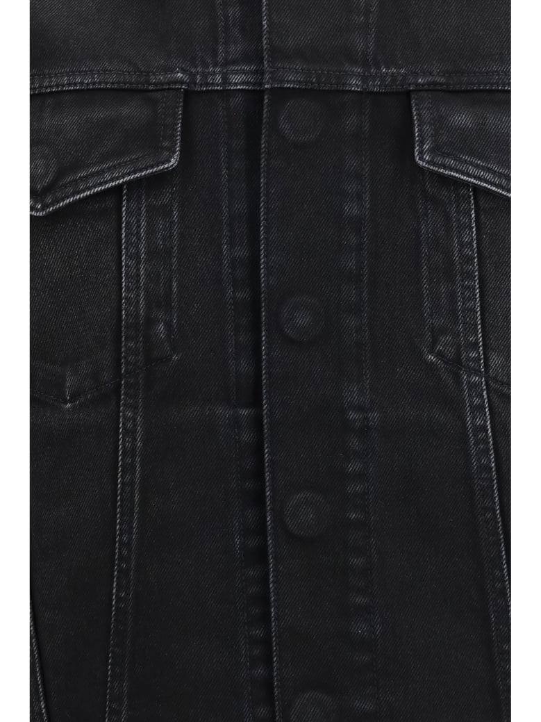 denim jacket black by Selfnex
