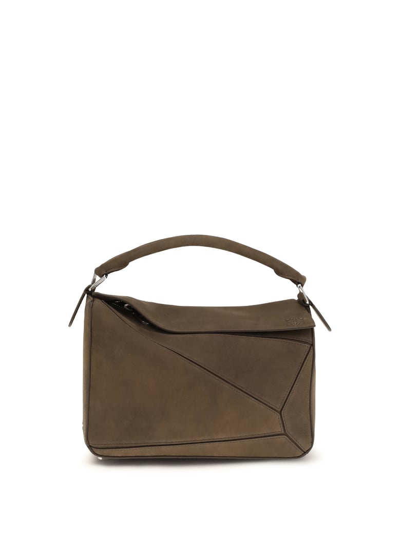 shoulder bag featherlight puzzle nubuck tundra by Selfnex