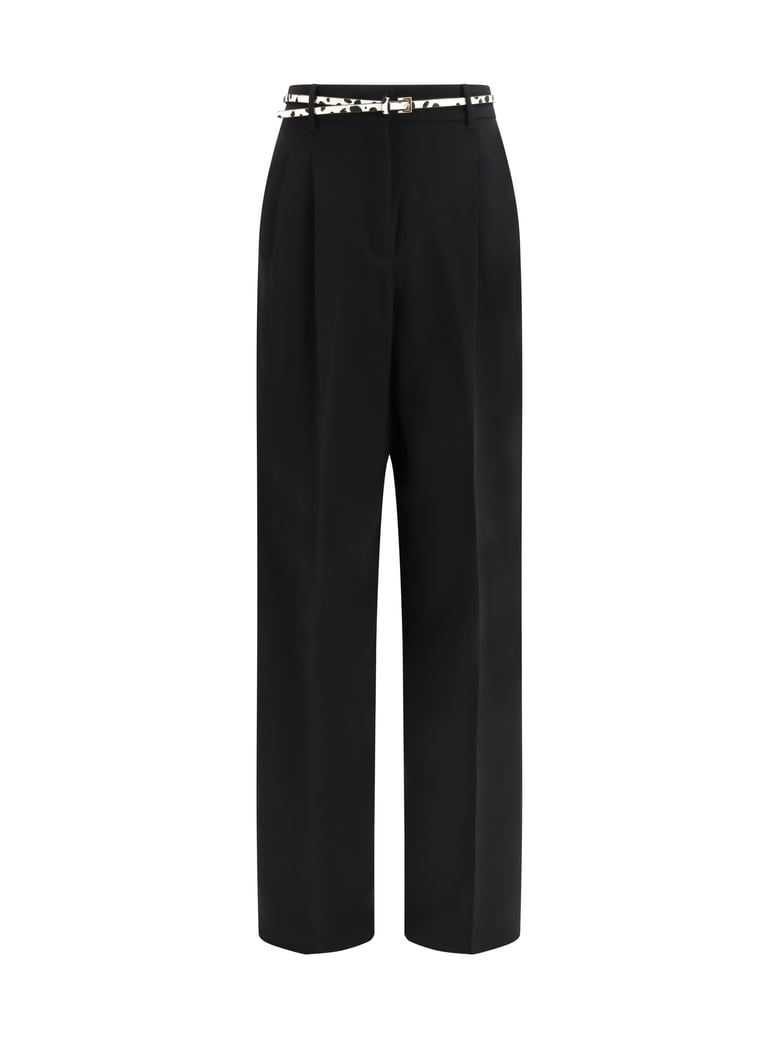 belted pants cady black by Selfnex