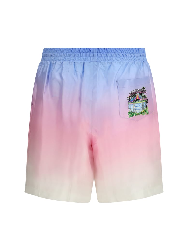 shorts volcano gradient silk by Selfnex