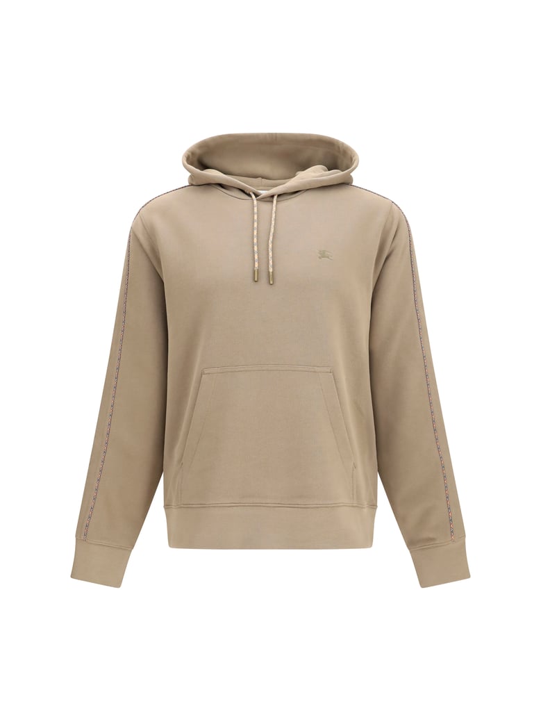 hoodie check print finch brown by Selfnex