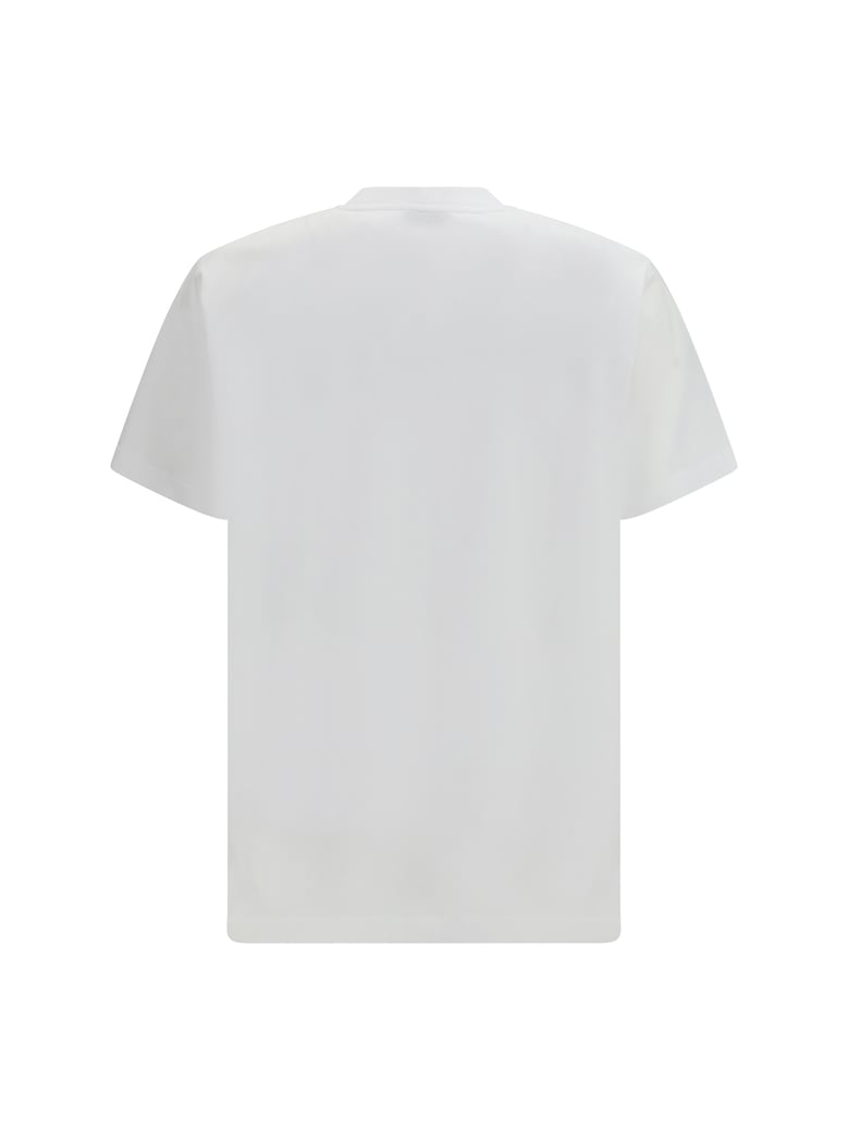t-shirt logo print white by Selfnex