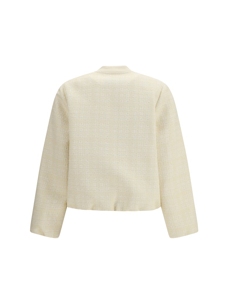 tweed jacket beige/white by Selfnex