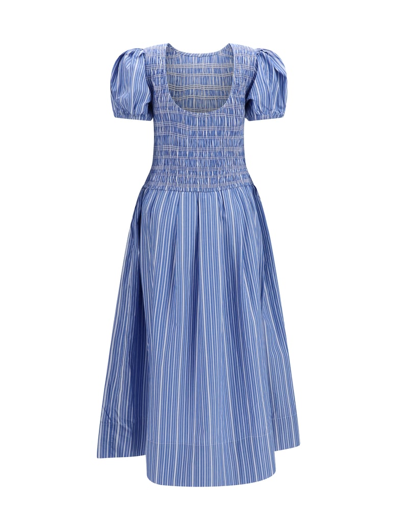 striped cotton dress by Selfnex