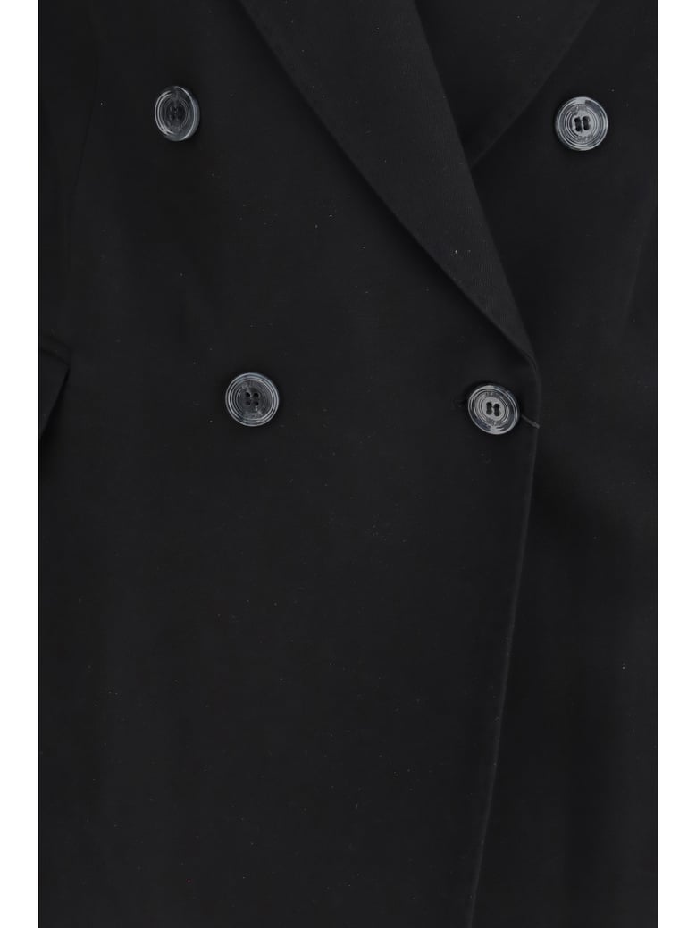 blazer double-breasted black by Selfnex
