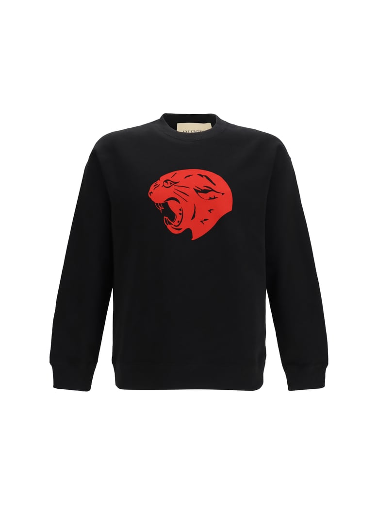 sweatshirt panther black/red by Selfnex