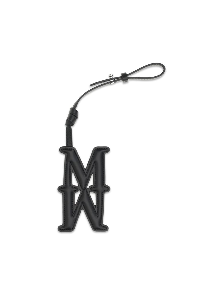 leather keyring black by Selfnex