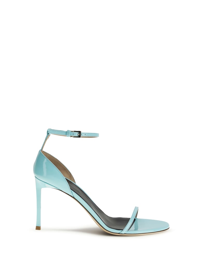 sandals vertigo patent leather aqua by Selfnex