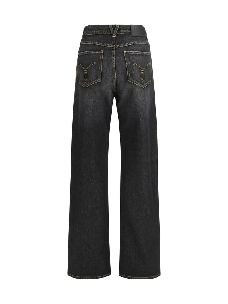 jeans straight black by Selfnex