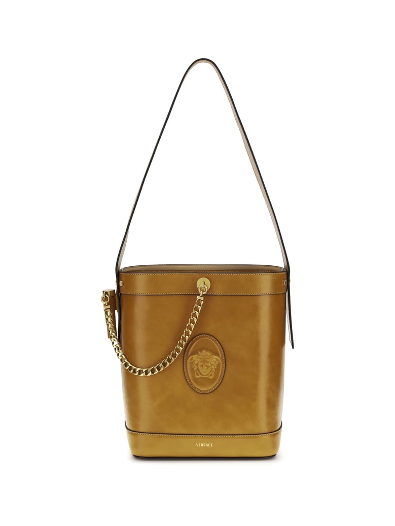bucket bag pivot brown leather by Selfnex