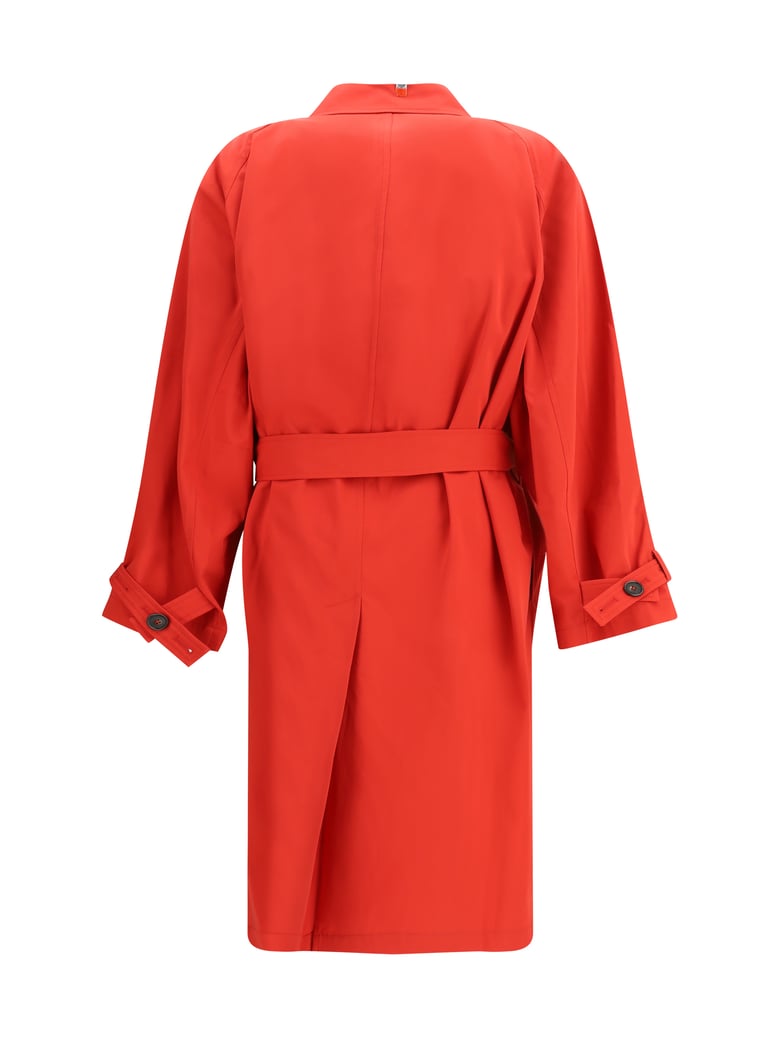 trench coat light spring poppy by Selfnex