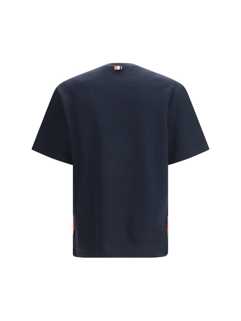 short-sleeve t-shirt navy by Selfnex