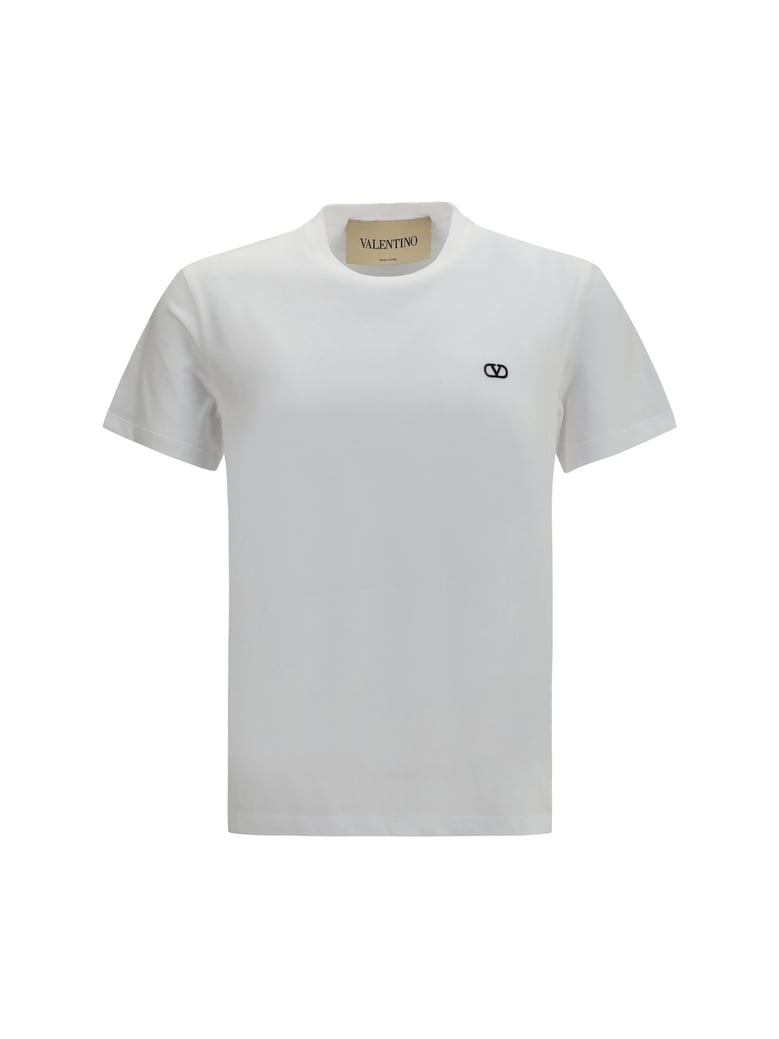 t-shirt vlogo cotton white by Selfnex