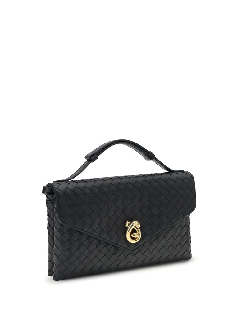 shoulder bag knot lock midnight-muse brass by Selfnex