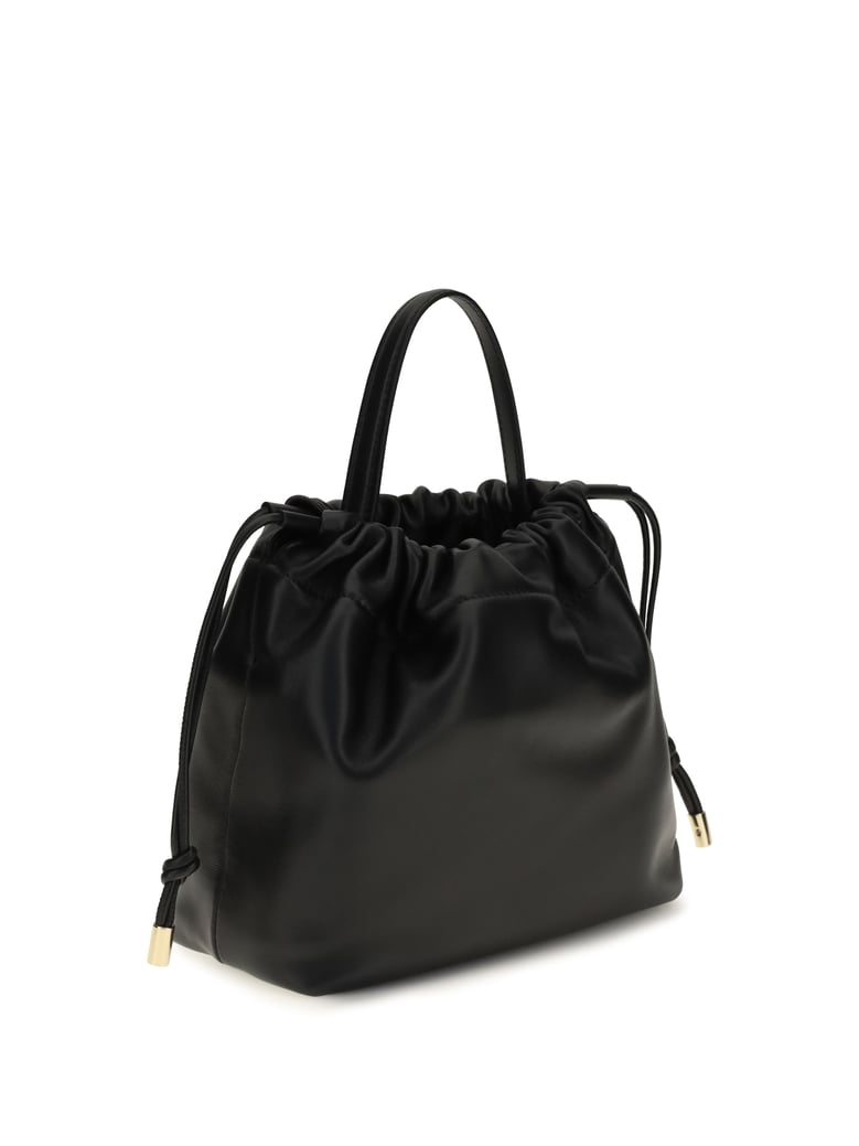 shoulder bag icons leather black by Selfnex