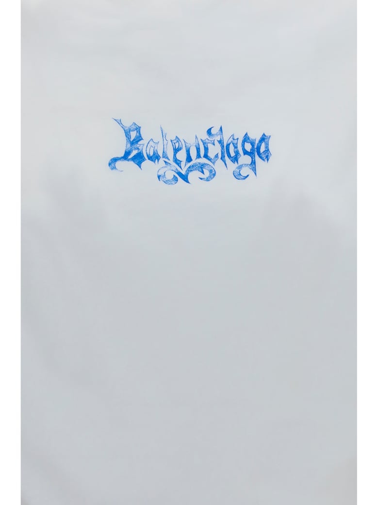 t-shirt sketchy full white by Selfnex