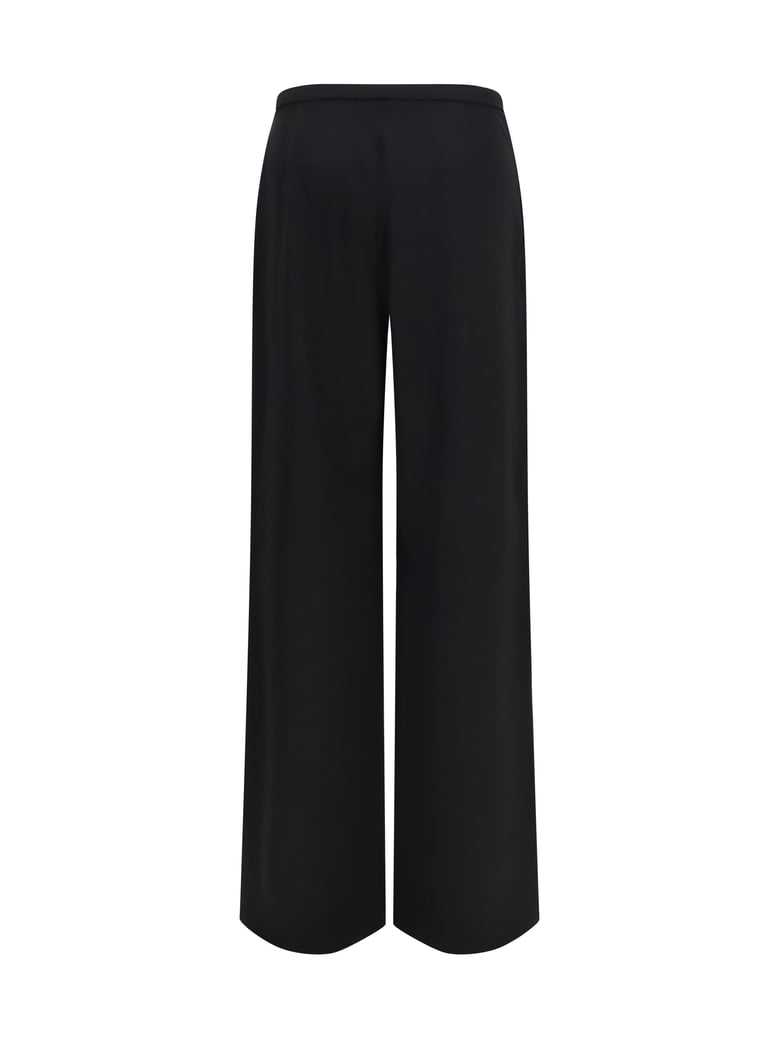 pants lightweight wool black by Selfnex