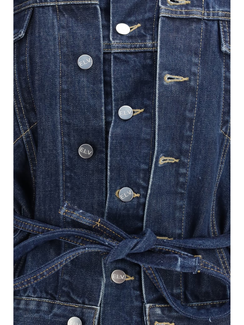 denim jacket ridley mid blue by Selfnex