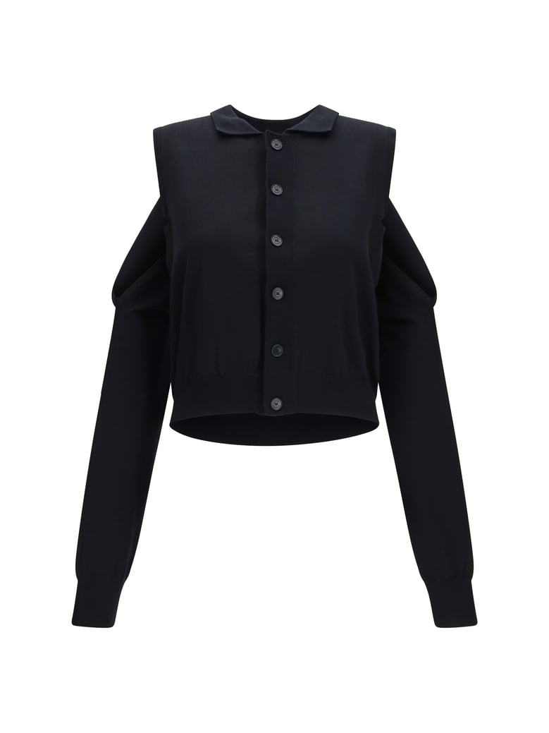 bolero cardigan black by Selfnex