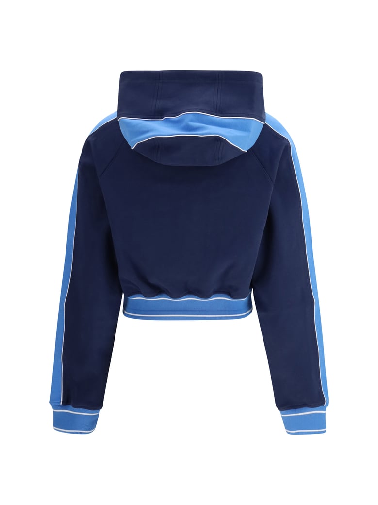 cropped hoodie navy by Selfnex