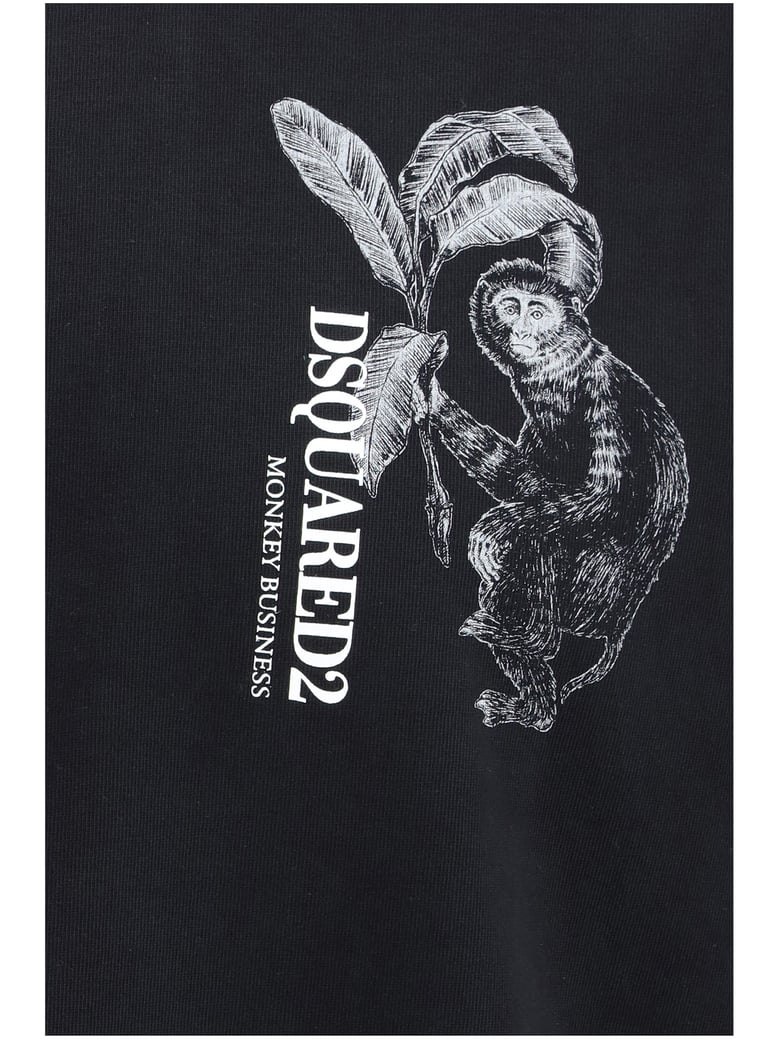 t-shirt monkey business black by Selfnex