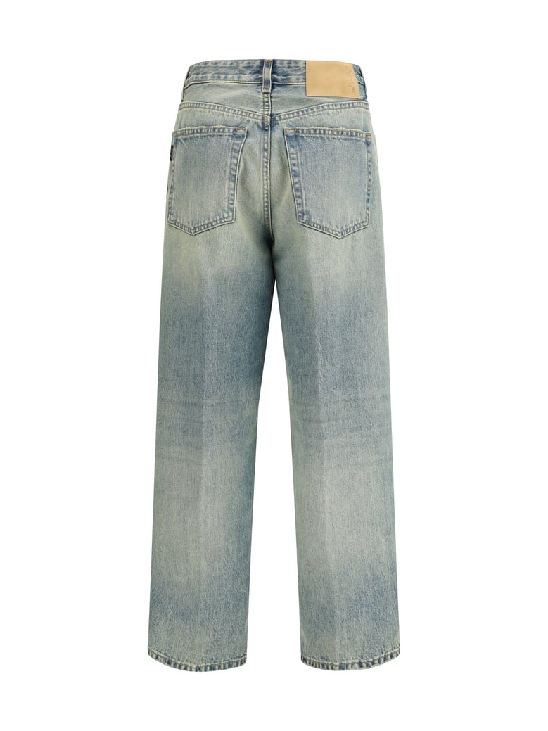 straight-leg jeans earth blue by Selfnex